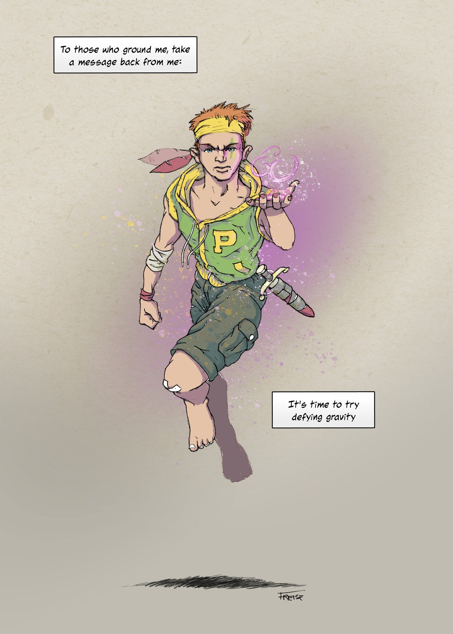 ONE. – Your story as a comic