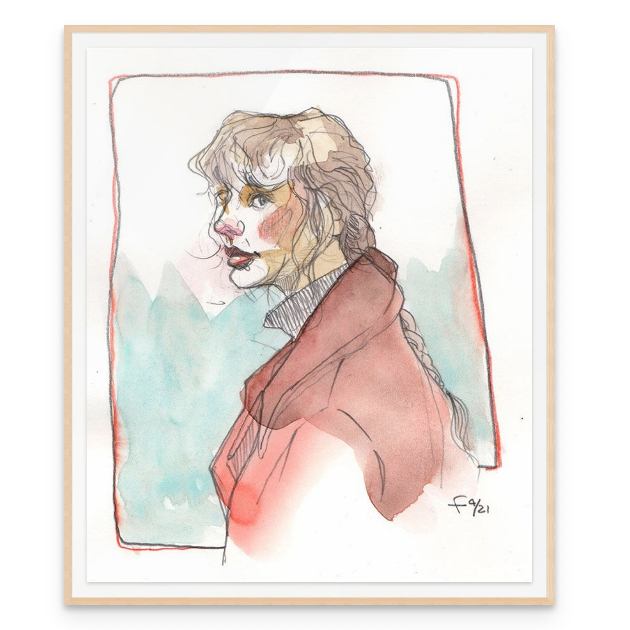 „The Forever Queen“ – Aquarell