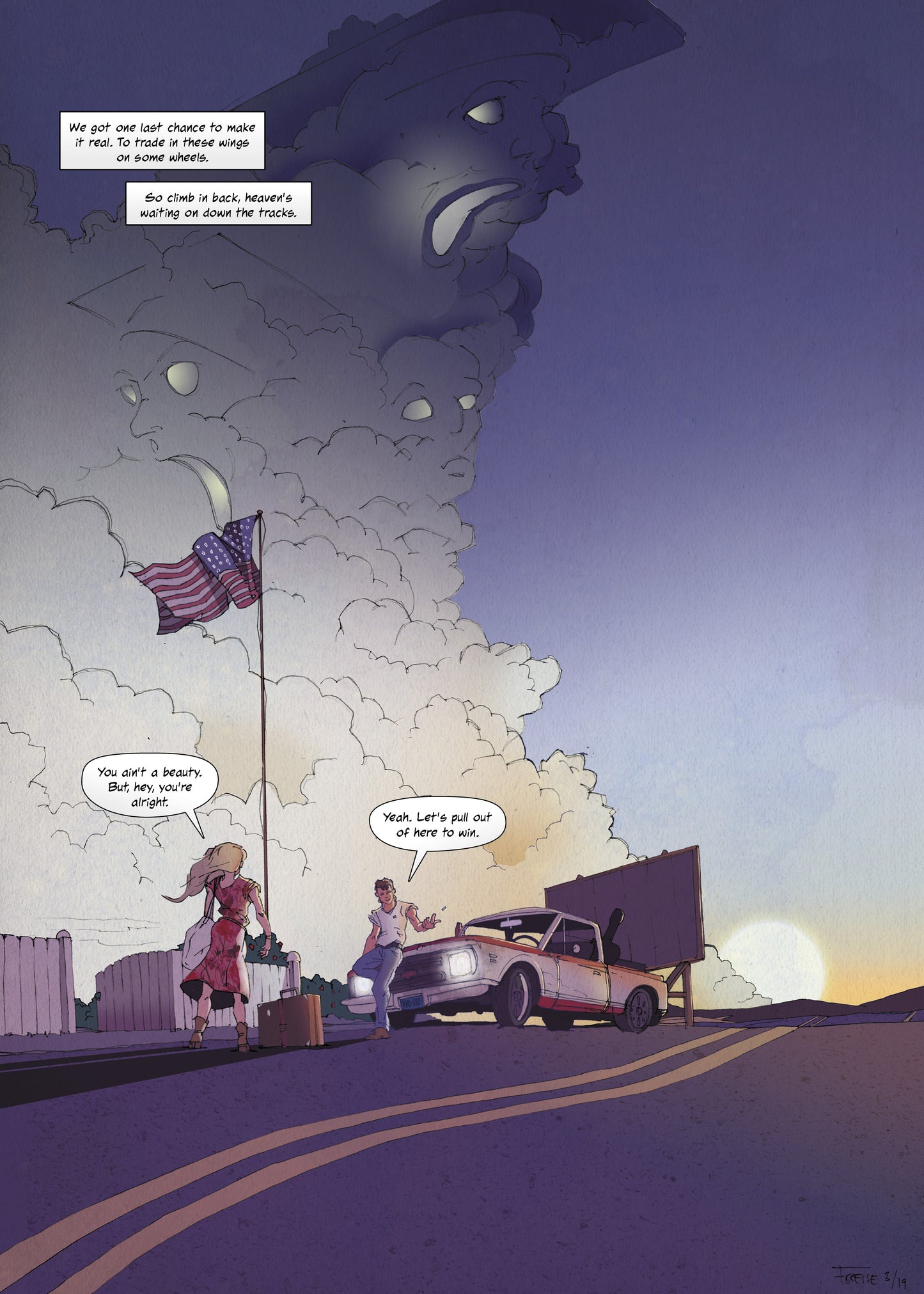 ONE. – Your story as a comic