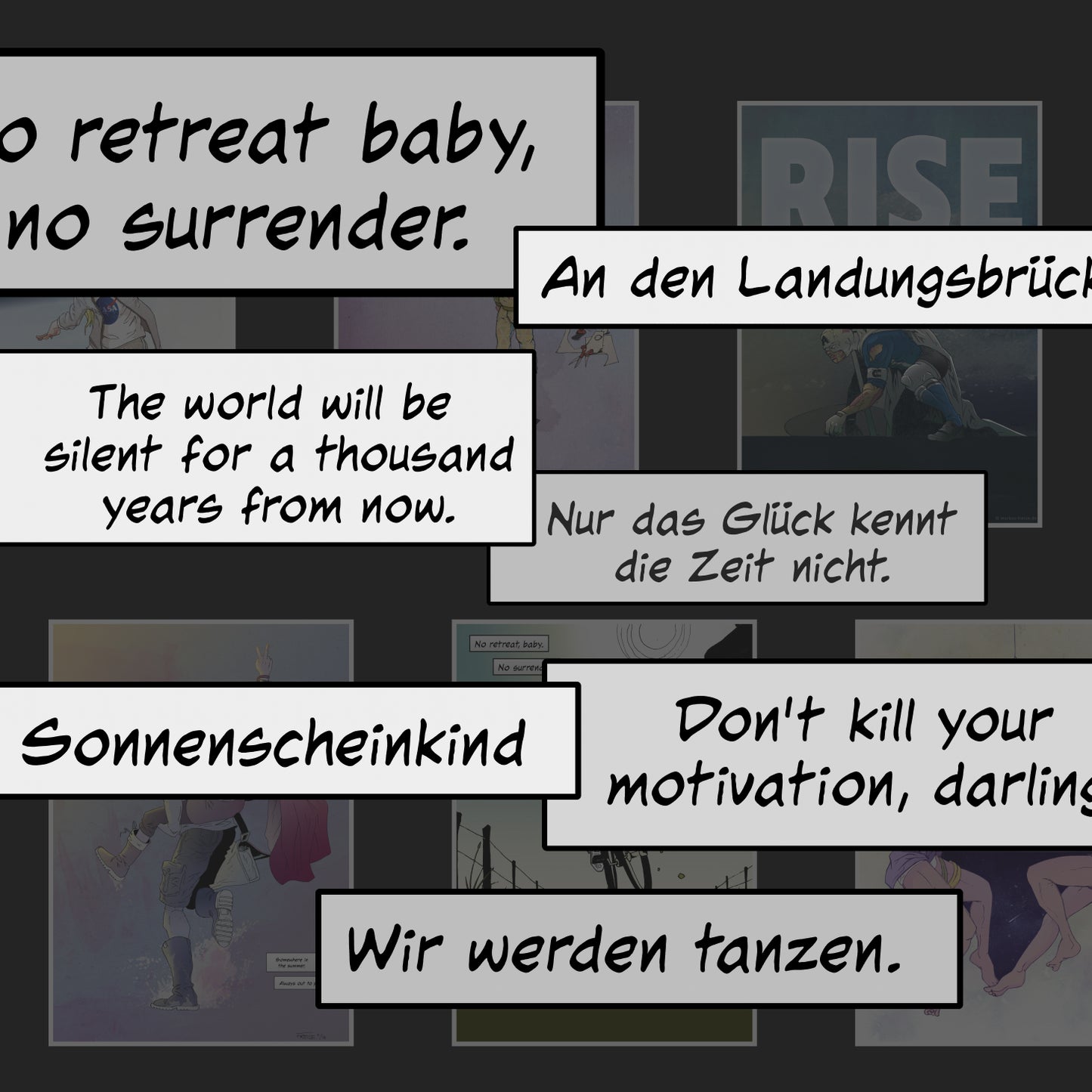ONE. – Your story as a comic