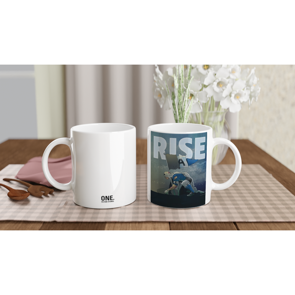 „RISE“ – Keramik Tasse