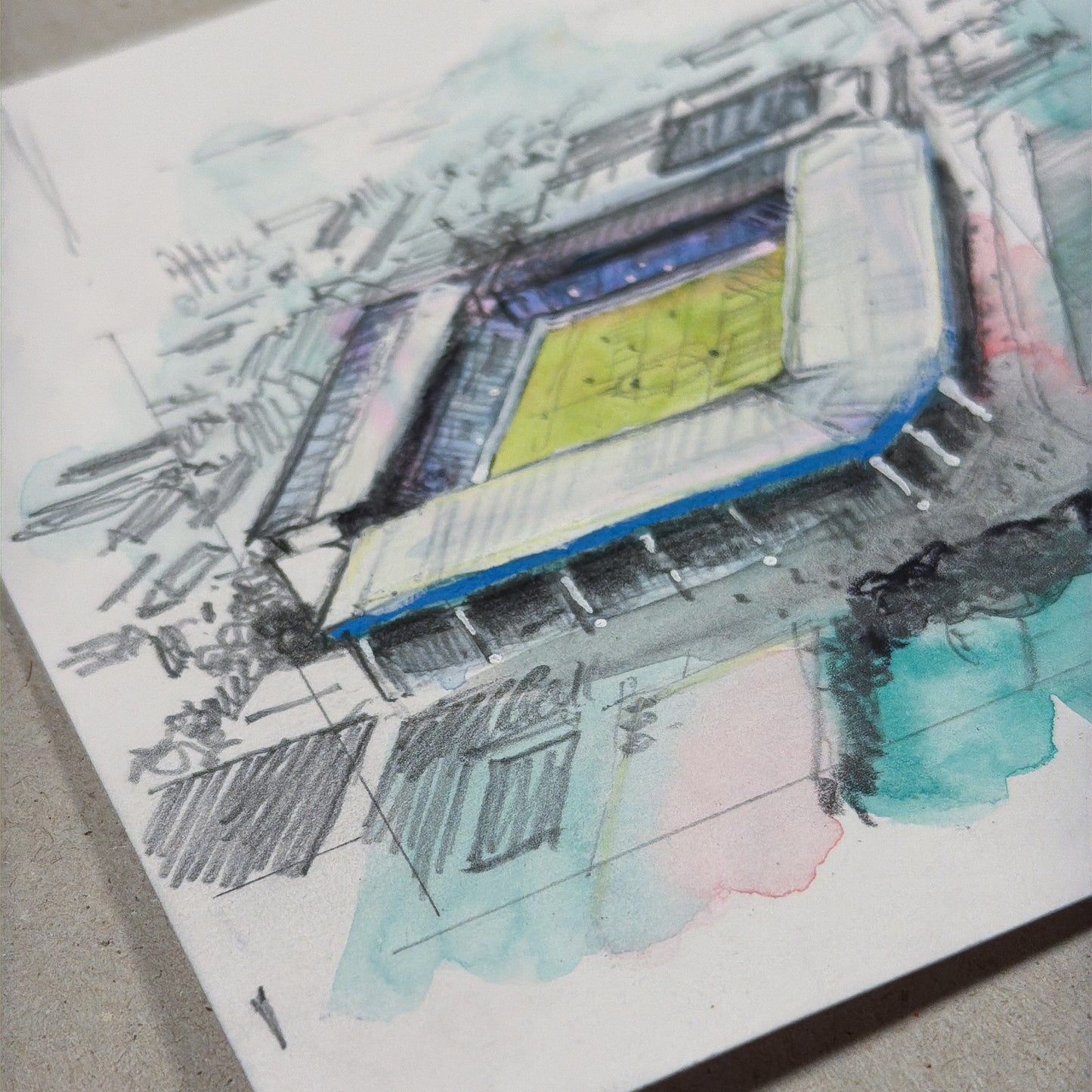 Bielefeld Alm Fußballstadion