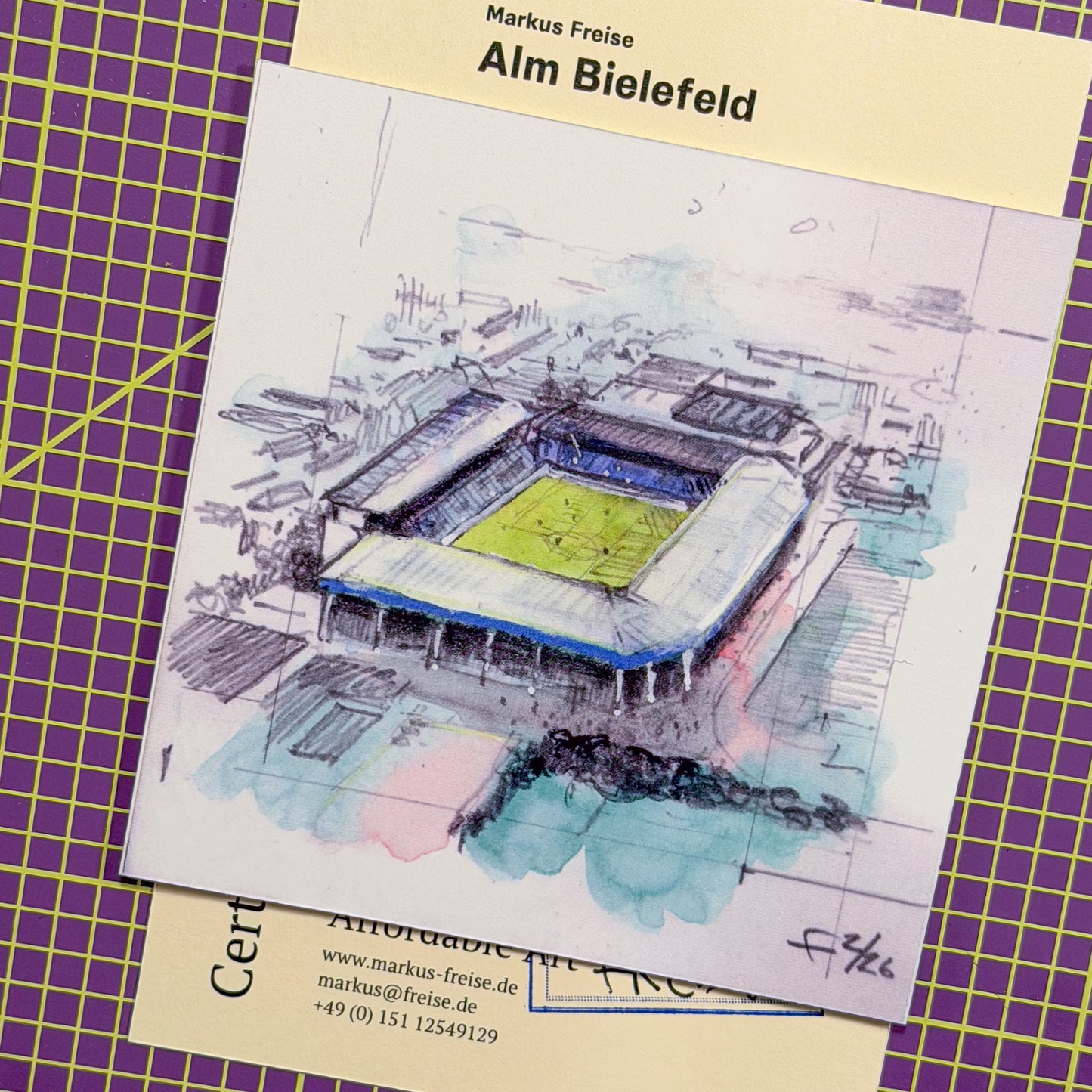 Bielefeld Alm Fußballstadion