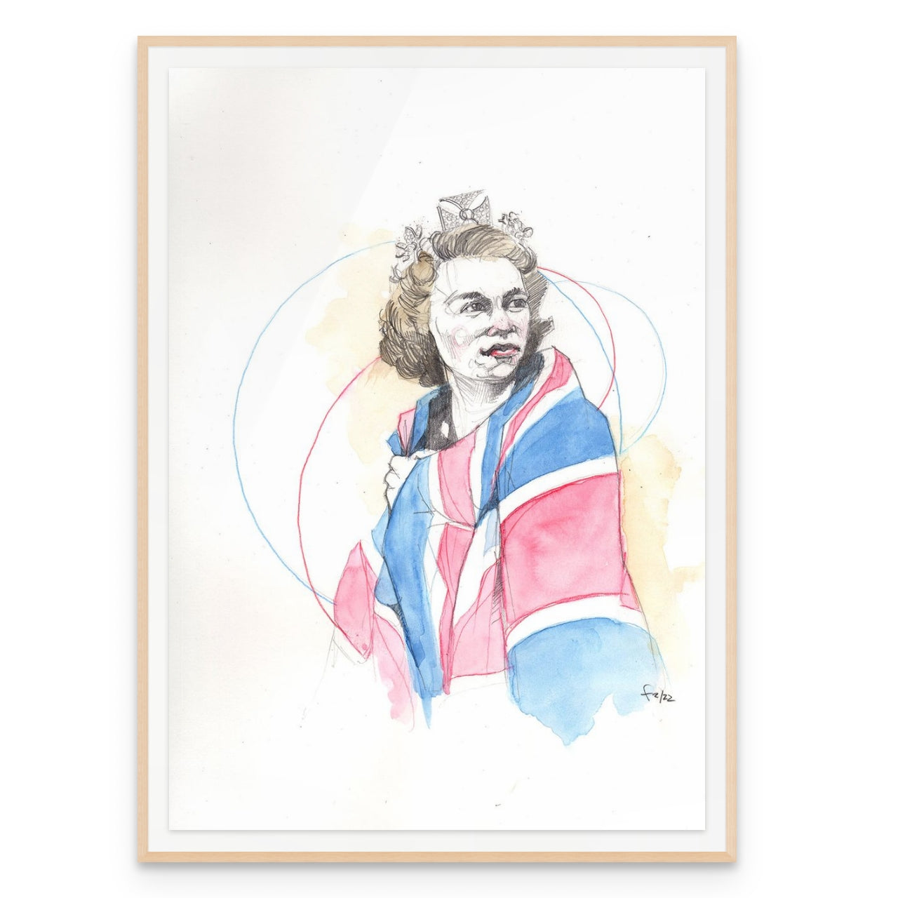 „The Forever Queen“ – Aquarell