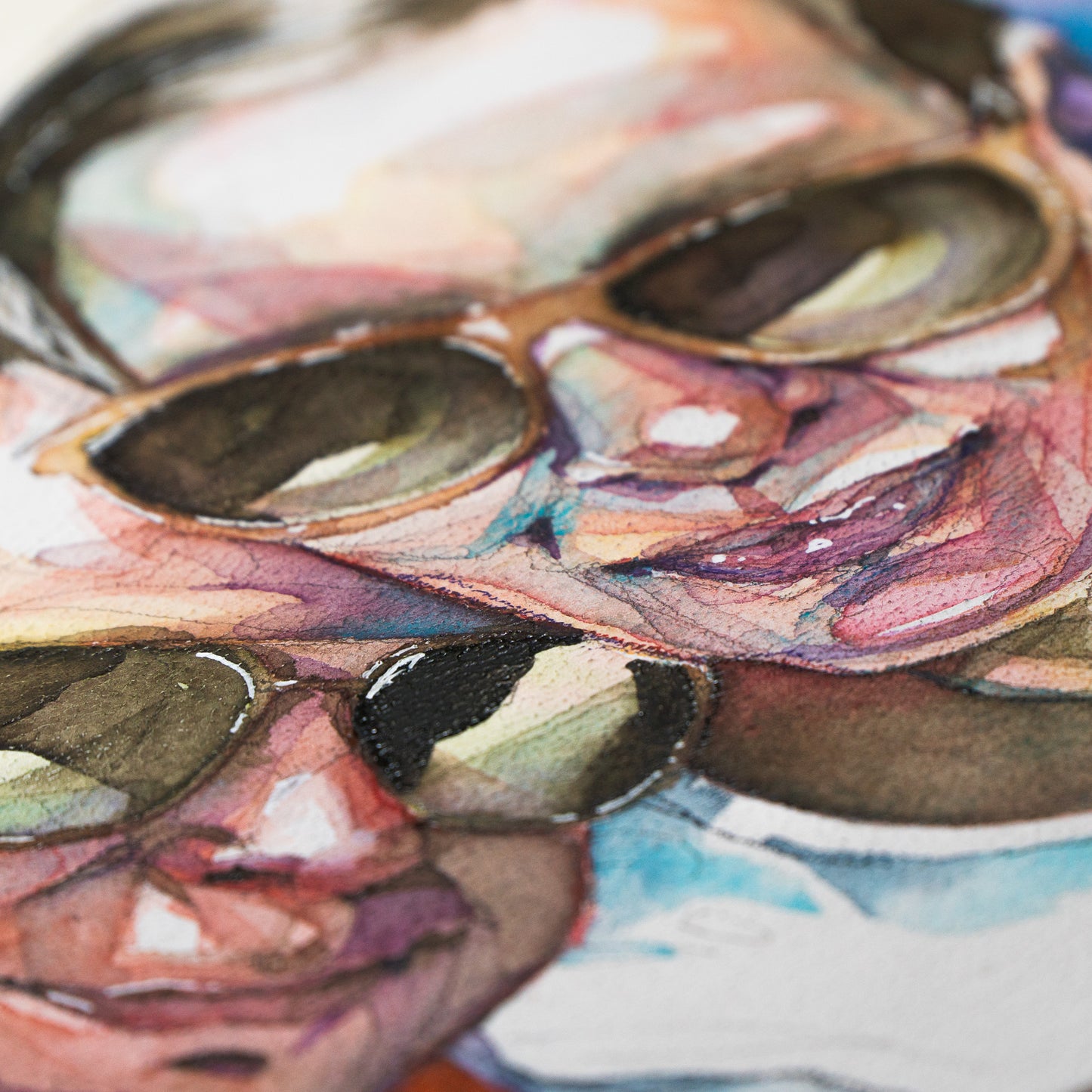 Dein persönliches Aquarellporträt