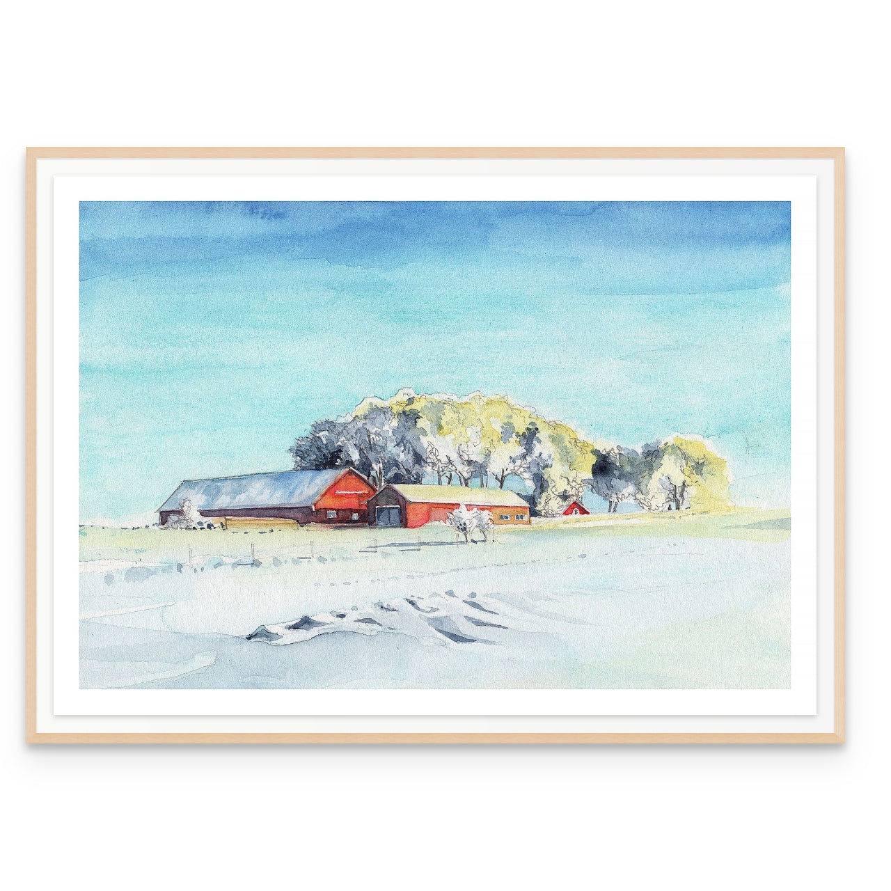 Swedish Winter Landscape