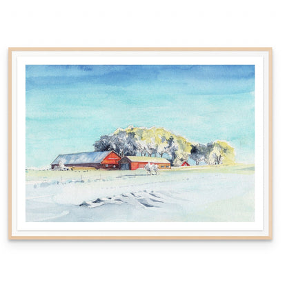 Swedish Winter Landscape