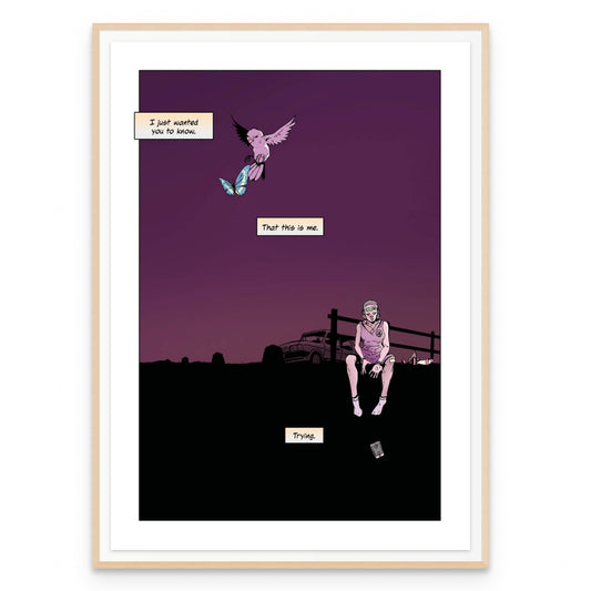 This is me. Trying. – Poster