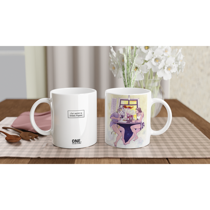 „Fugazi“ – Keramik Tasse