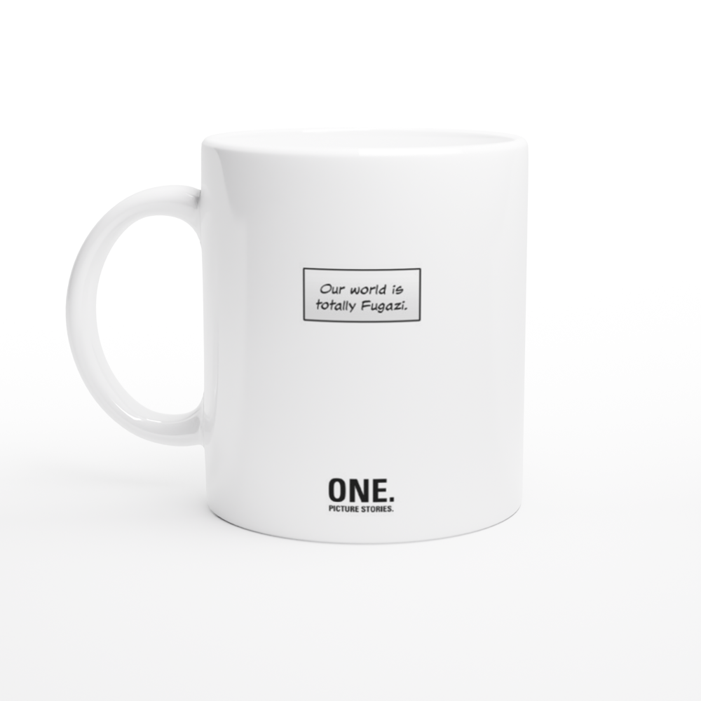 „Fugazi“ – Keramik Tasse