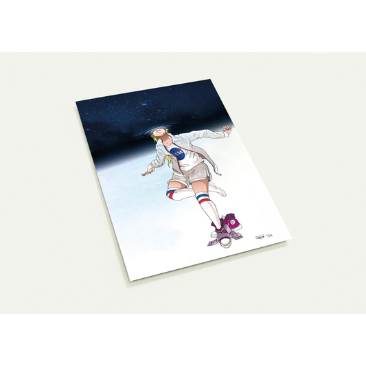 „Keep your feet on the ground and your eyes on the stars.“ – 10 Postkarten